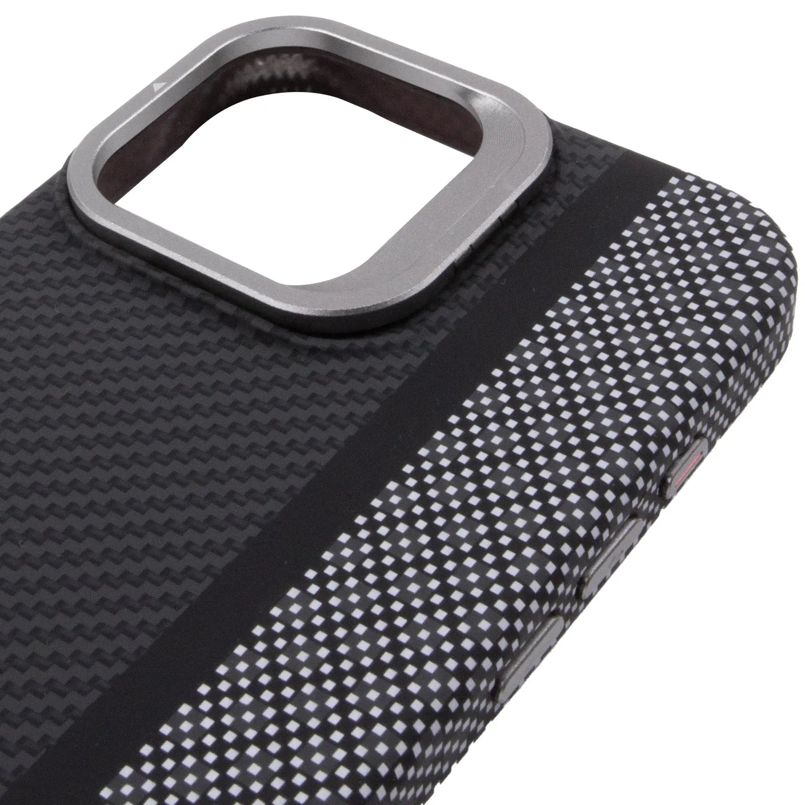 TPU чехол Pixel Craft with Magnetic Fit для Apple iPhone 16 Pro Max (6.9"), Carbon Line 3, TPU, купить оптом с доставкой