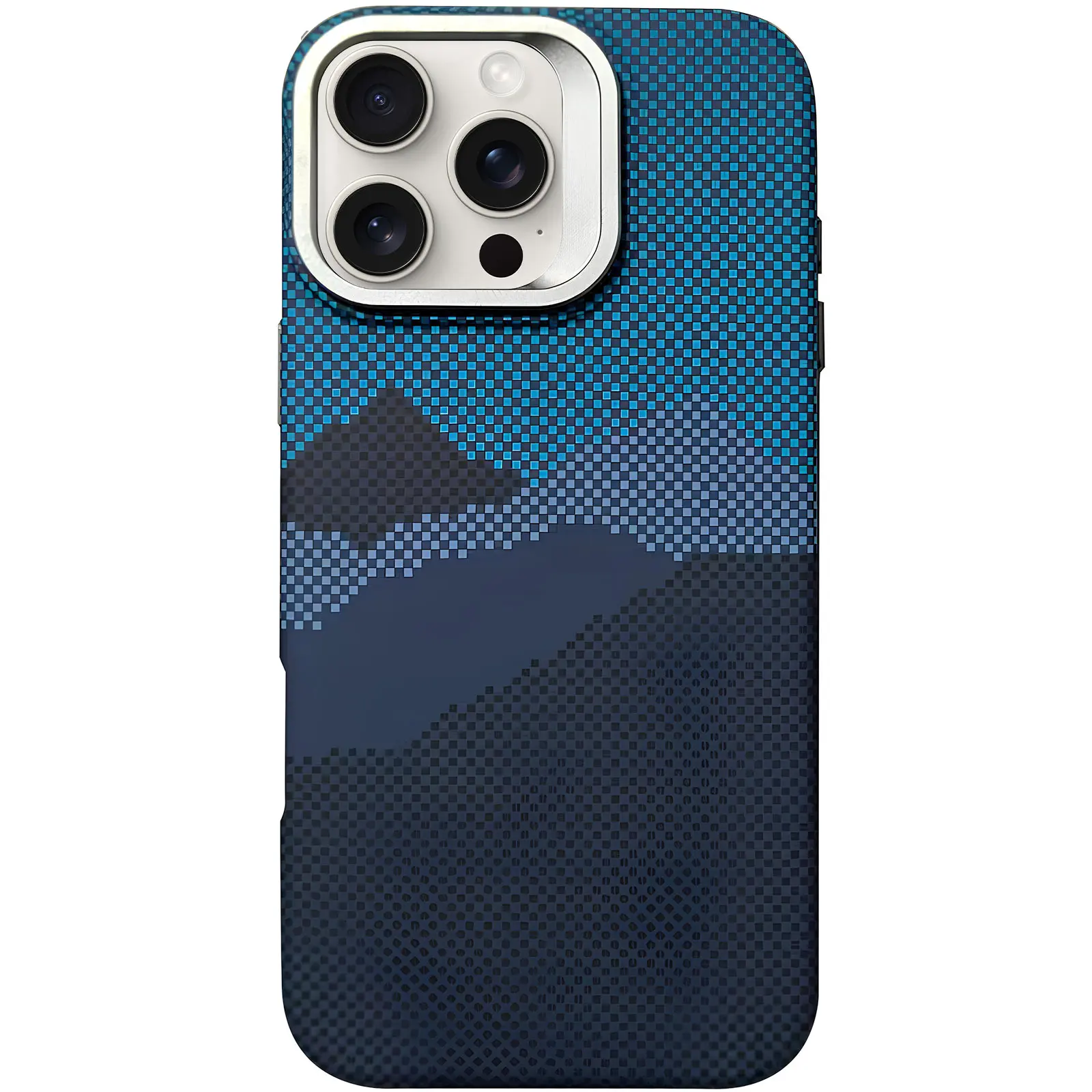 TPU чехол Pixel Craft with MagSafe для Apple iPhone 16 Pro Max (6.9"), Mountain Blue, TPU, купить оптом с доставкой