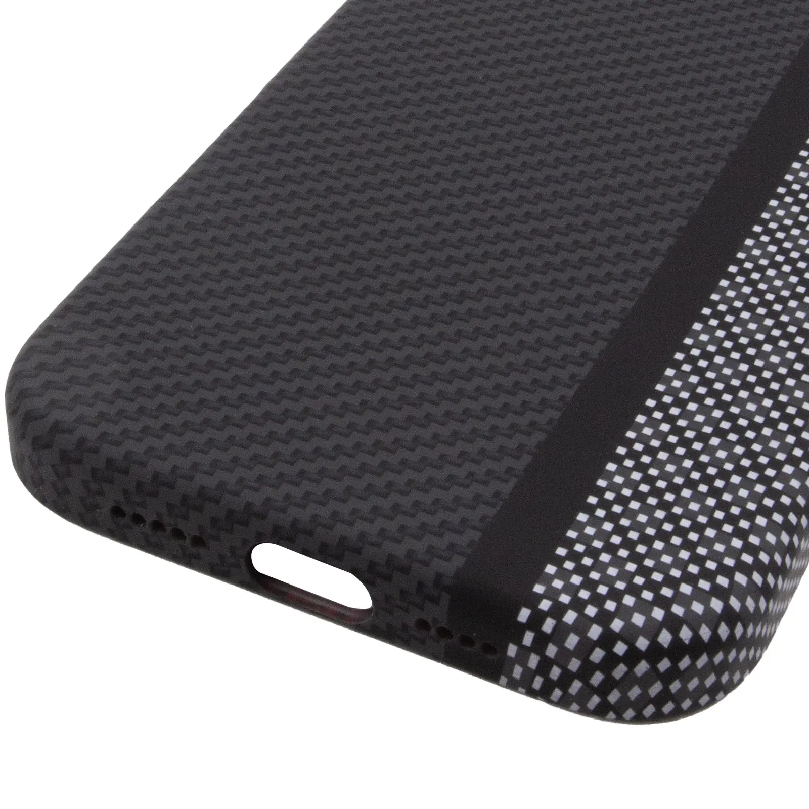 TPU чехол Pixel Craft with Magnetic Fit для Apple iPhone 17 (6.3"), Carbon Line 4, TPU, купить оптом с доставкой