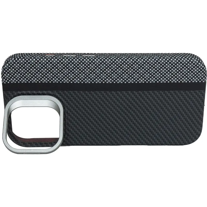 TPU чехол Pixel Craft with Magnetic Fit для Apple iPhone 17 (6.3"), Carbon Line 5, TPU, купить оптом с доставкой