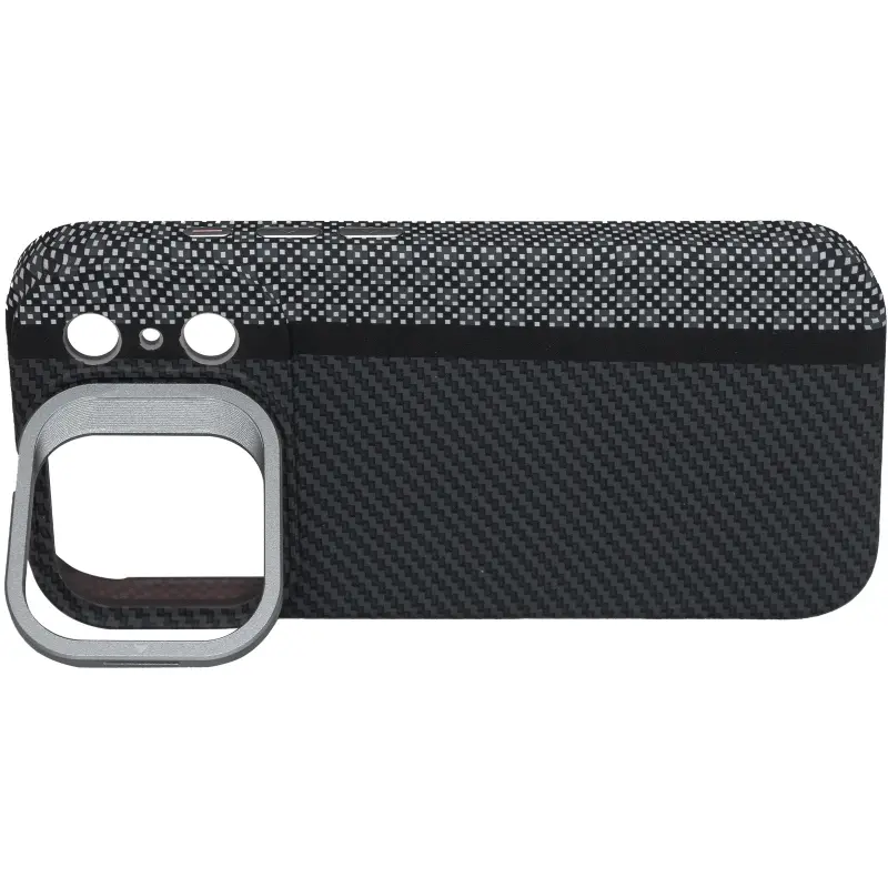 TPU чехол Pixel Craft with Magnetic Fit для Apple iPhone 17 Pro (6.3"), Carbon Line 5, TPU, купить оптом с доставкой