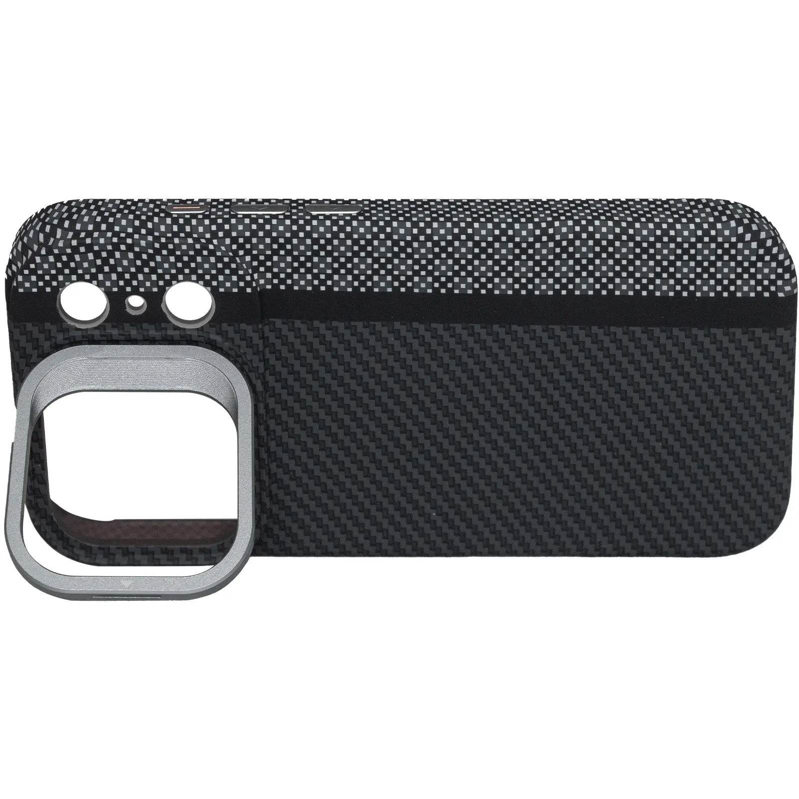TPU чехол Pixel Craft with Magnetic Fit для Apple iPhone 17 Pro (6.3"), Carbon Line 5, TPU, купить оптом с доставкой