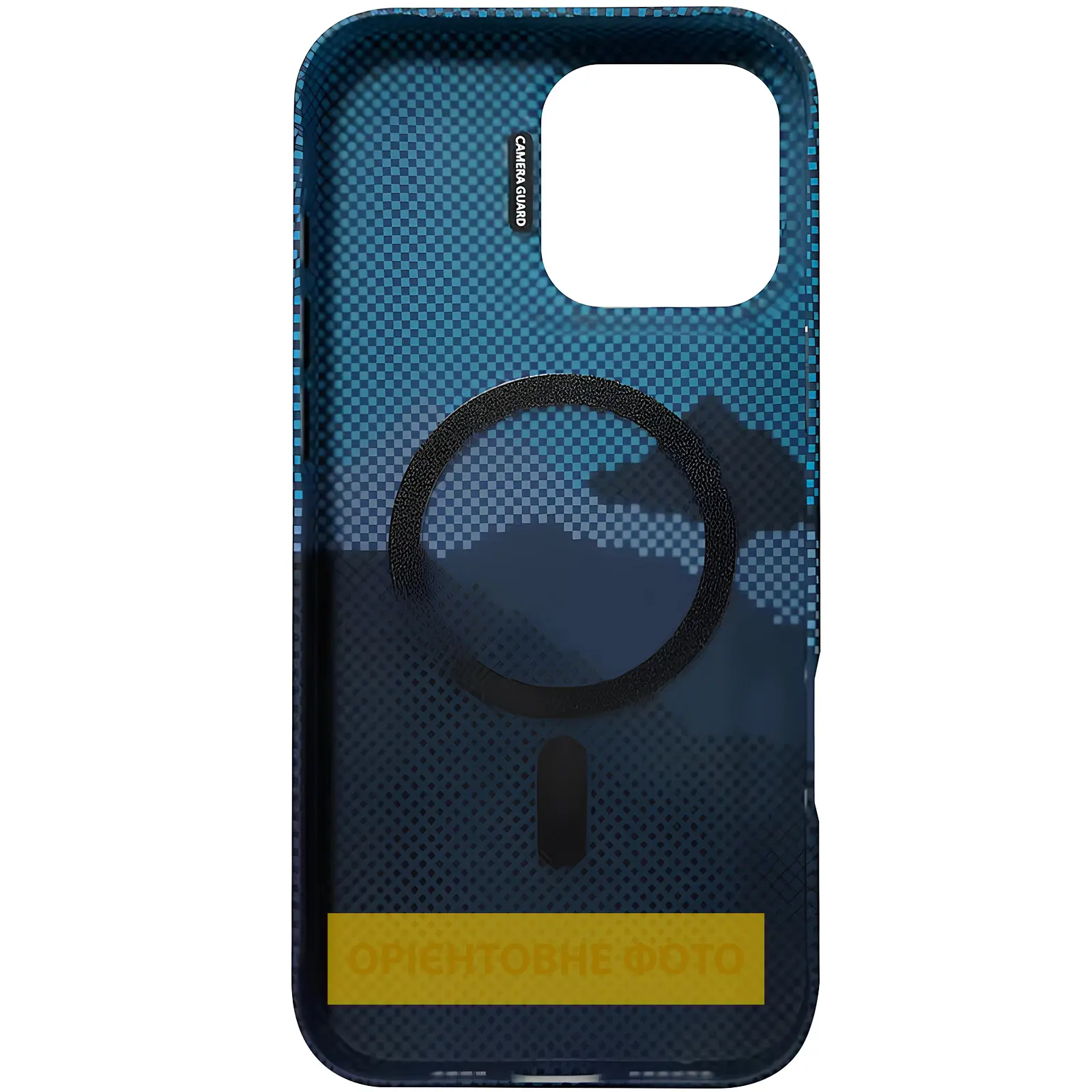 TPU чехол Pixel Craft with MagSafe для Apple iPhone 17 Pro (6.3"), Mountain Blue 1, TPU, купить оптом с доставкой