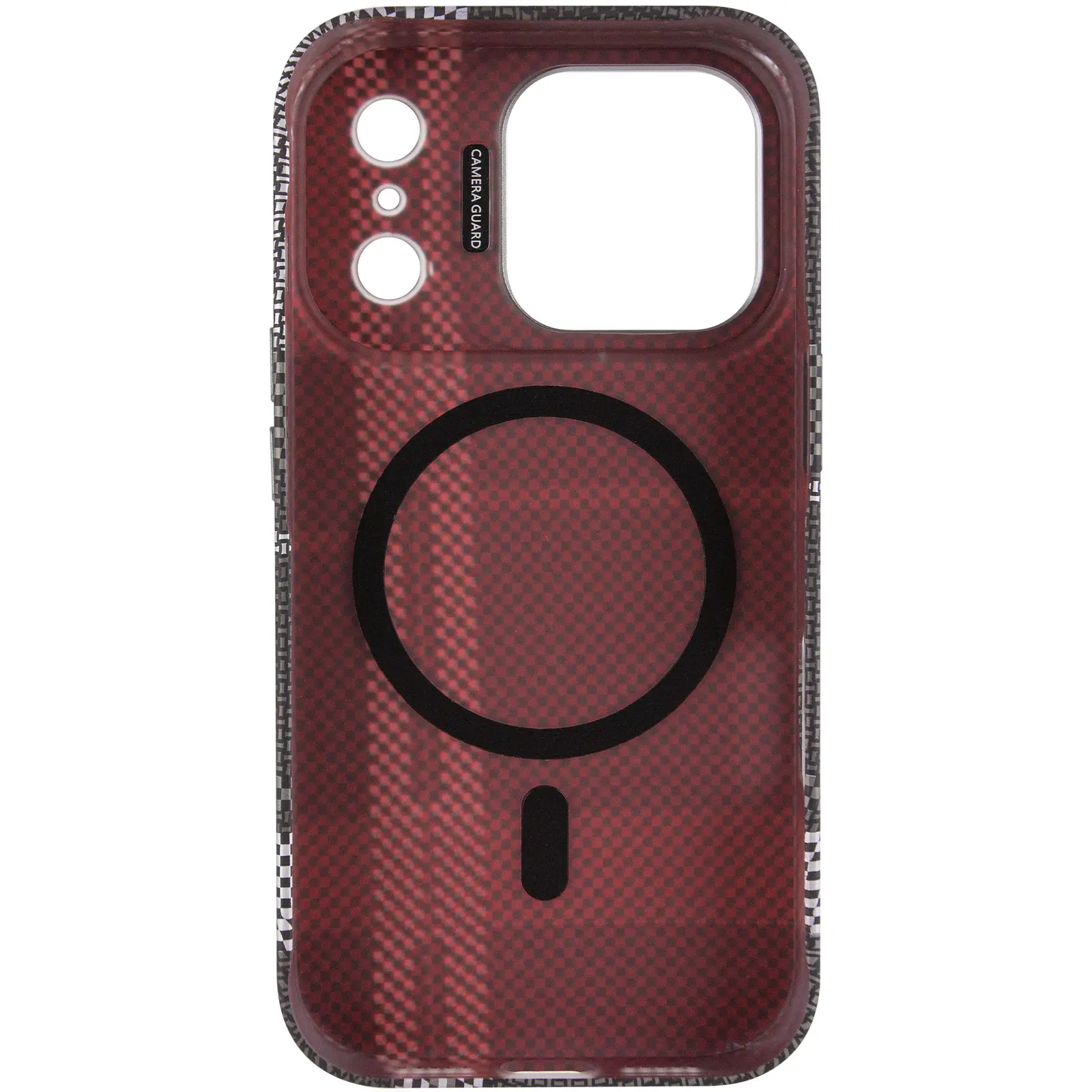 TPU чехол Pixel Craft with Magnetic Fit для Apple iPhone 17 Pro (6.3"), Urban Plaid 2, TPU, купить оптом с доставкой