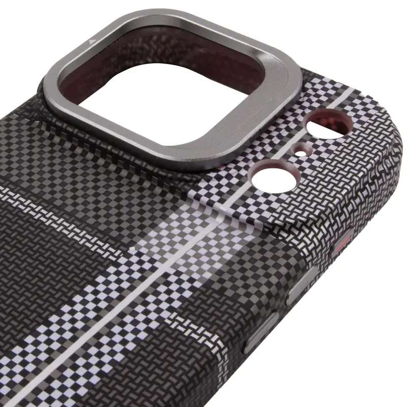 TPU чехол Pixel Craft with Magnetic Fit для Apple iPhone 17 Pro (6.3"), Urban Plaid 3, TPU, купить оптом с доставкой