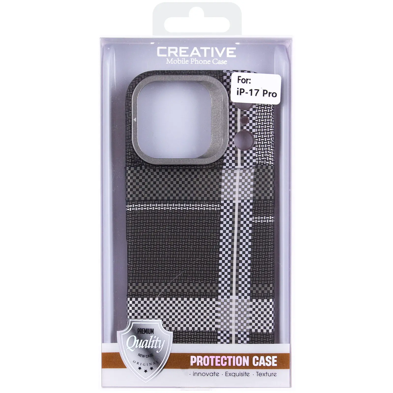 TPU чехол Pixel Craft with Magnetic Fit для Apple iPhone 17 Pro (6.3"), Urban Plaid 4, TPU, купить оптом с доставкой