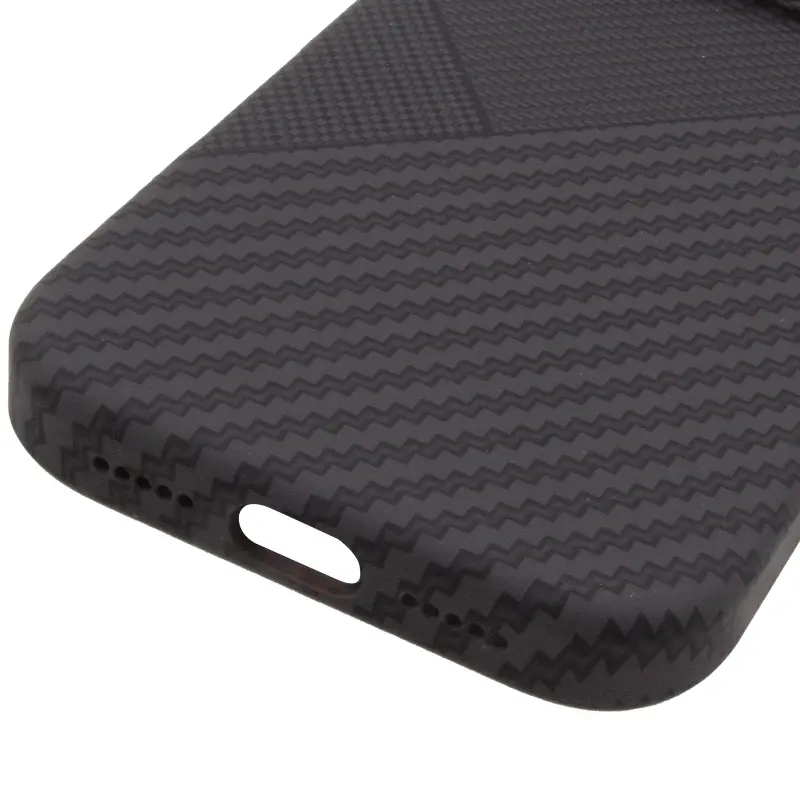 Уценка TPU чехол Pixel Craft with Magnetic Fit для Apple iPhone 17 Pro (6.3"), Поврежденная упаковка / Graphite Flow 4, TPU, купить оптом с доставкой