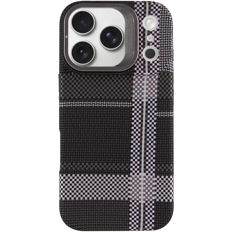 TPU чехол Pixel Craft with Magnetic Fit для Apple iPhone 17 Pro Max (6.9"), Urban Plaid 1, TPU, купить оптом с доставкой