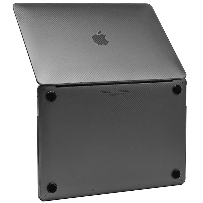 Чехол-накладка Carbon Shell для Apple MacBook Air 15'' (2023-2026), Черный, Пластик, купить оптом с доставкой