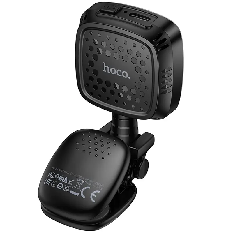 Портативная лампа для селфи Hoco K28 Square Selfie Light 200 mAh, Black 1, купить оптом с доставкой