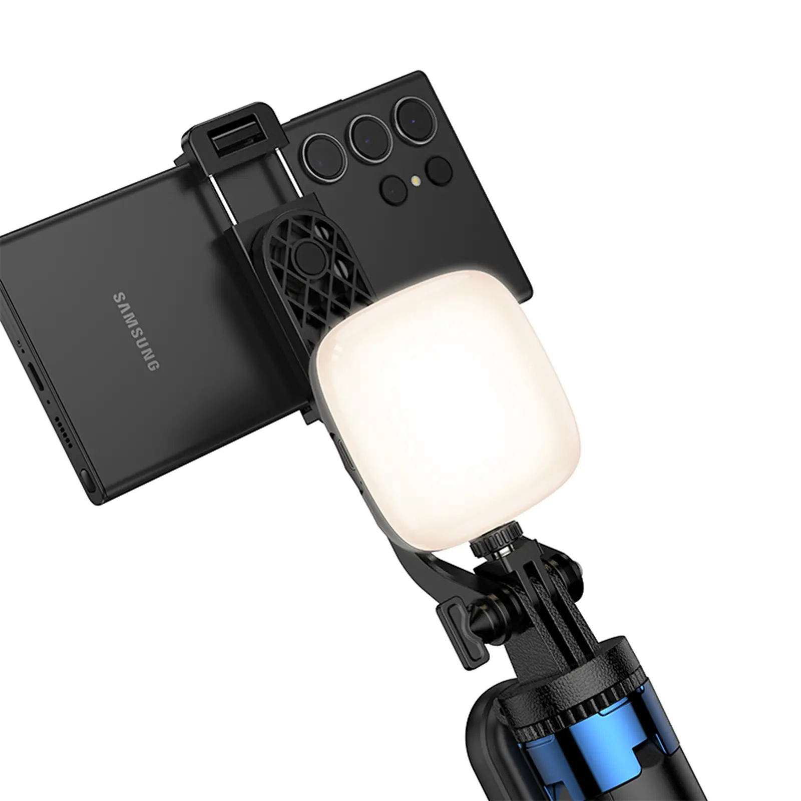 Портативная лампа для селфи Hoco K29 Beauty Selfie Light 300 mAh, Black 3, купить оптом с доставкой