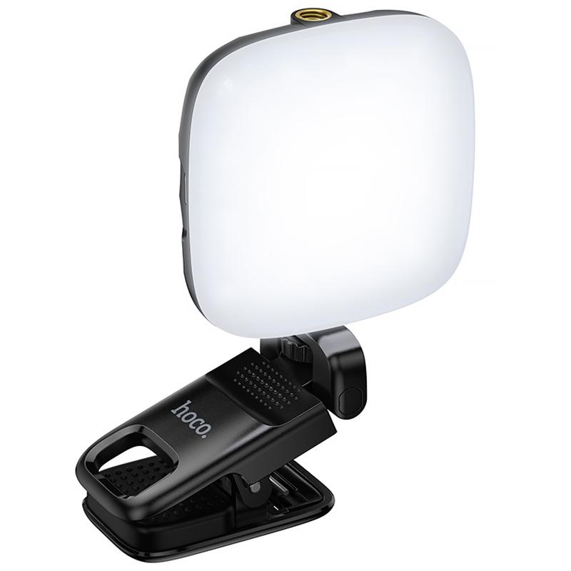 Портативна лампа для селфі Hoco K29 Beauty Selfie Light 300 mAh на малюнкі №7