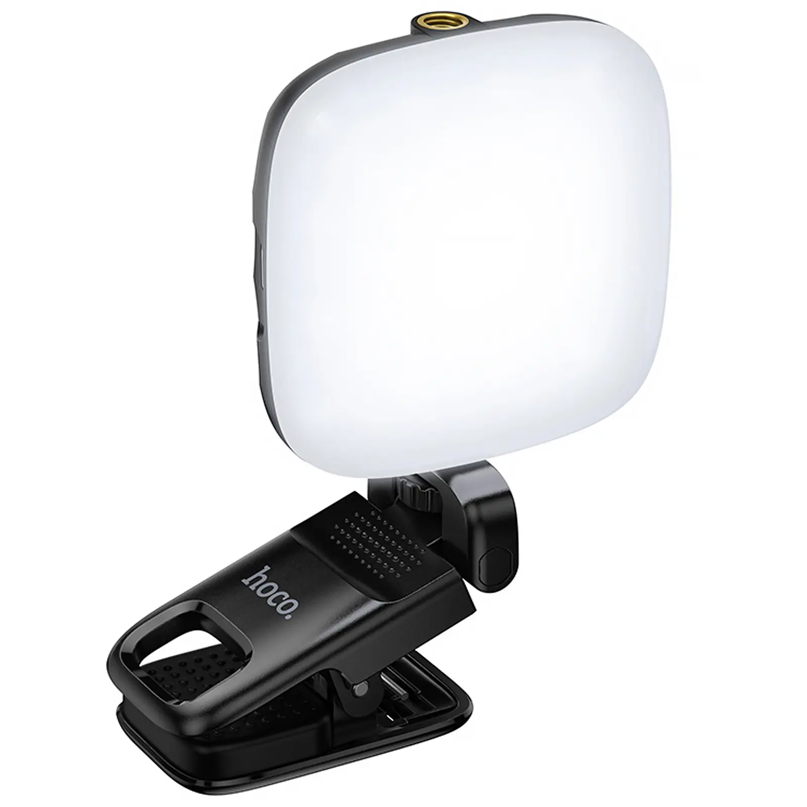 Портативная лампа для селфи Hoco K29 Beauty Selfie Light 300 mAh, Black 6, купить оптом с доставкой