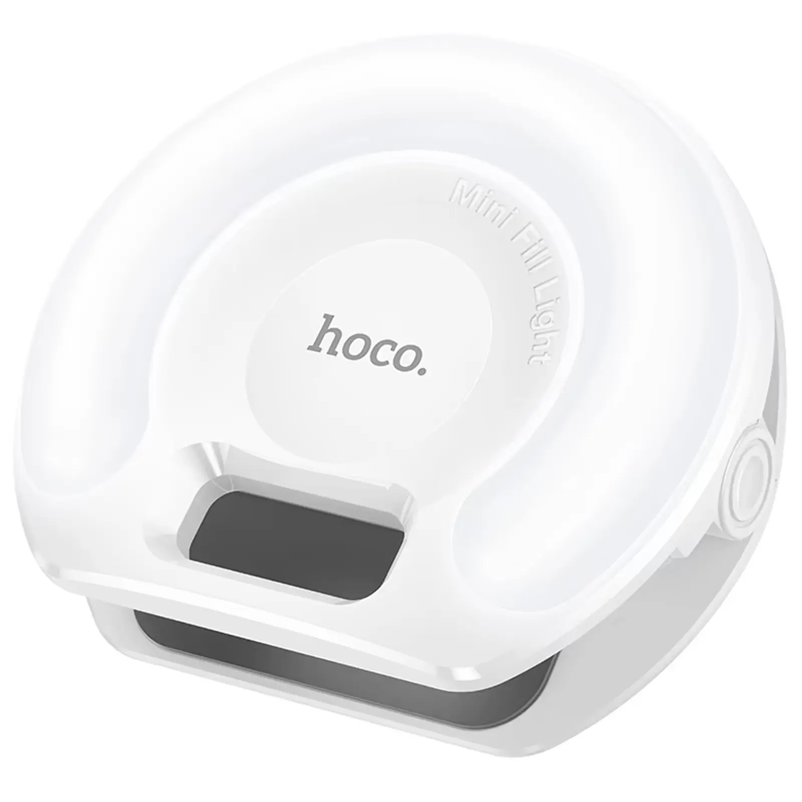 Портативна лампа для селфі Hoco K160 Olas 400 mAh, White, купити оптом з доставкою