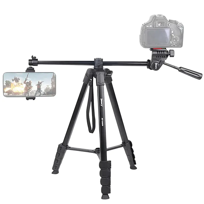 Штатив Jmary KP-2209 для съемки 41-173см 3in1 + чехол, Black, купить оптом с доставкой