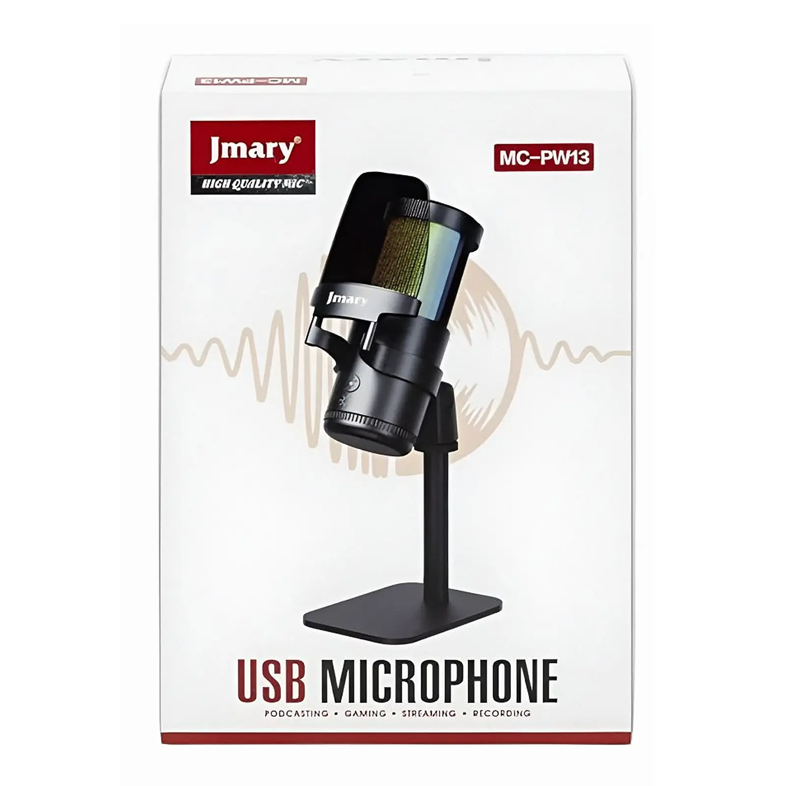 Микрофон конденсаторный для гейминга Jmary MC-PW13, Black 5, купить оптом с доставкой