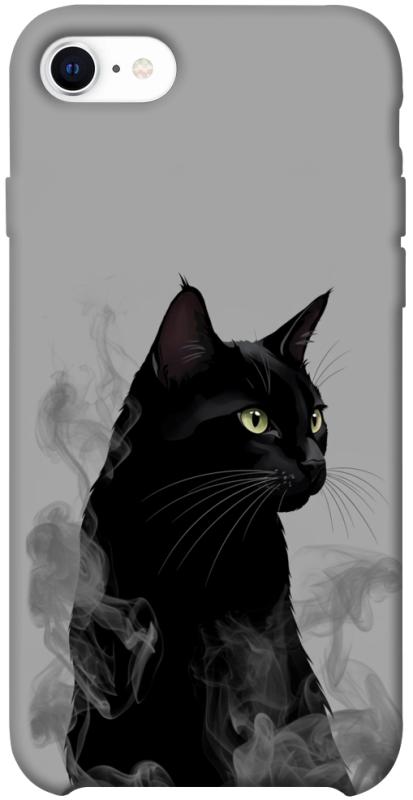Чохол itsPrint Smoke cat для Apple iPhone 7 / 8 (4.7"), тварини, купити оптом з доставкою