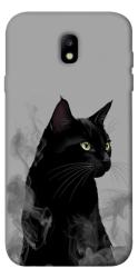 Чехол itsPrint Smoke cat для Samsung J730 Galaxy J7 (2017)
