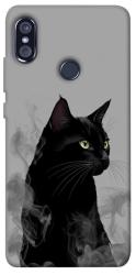 Чехол itsPrint Smoke cat для Xiaomi Redmi Note 5 Pro / Note 5 (AI Dual Camera)