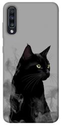 Чехол itsPrint Smoke cat для Samsung Galaxy A70 (A705F)