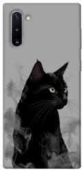 Чехол itsPrint Smoke cat для Samsung Galaxy Note 10