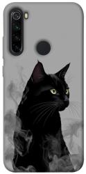 Чехол itsPrint Smoke cat для Xiaomi Redmi Note 8