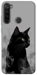 Чехол itsPrint Smoke cat для Xiaomi Redmi Note 8T