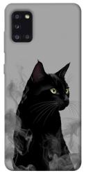 Чехол itsPrint Smoke cat для Samsung Galaxy A31
