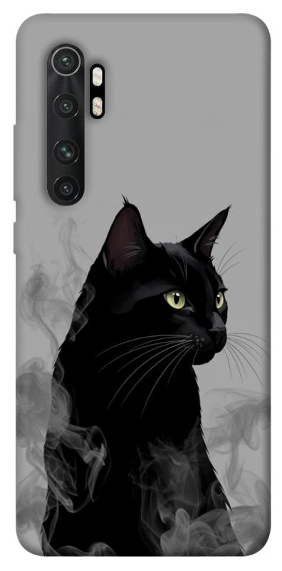 Чехол itsPrint Smoke cat для Xiaomi Mi Note 10 Lite, животные, купить оптом с доставкой