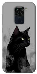 Чехол itsPrint Smoke cat для Xiaomi Redmi Note 9 / Redmi 10X