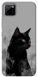 Чехол itsPrint Smoke cat для Realme C11
