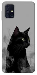 Чехол itsPrint Smoke cat для Samsung Galaxy M31s