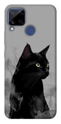 Чехол itsPrint Smoke cat для Realme C15