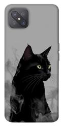Чехол itsPrint Smoke cat для Oppo A92s