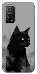 Чехол itsPrint Smoke cat для Xiaomi Mi 10T