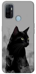 Чехол itsPrint Smoke cat для Oppo A53 / A32 / A33
