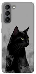Чехол itsPrint Smoke cat для Samsung Galaxy S21