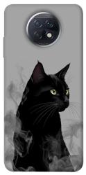 Чехол itsPrint Smoke cat для Xiaomi Redmi Note 9 5G / Note 9T