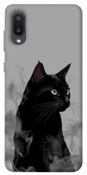 Чехол itsPrint Smoke cat для Samsung Galaxy A02