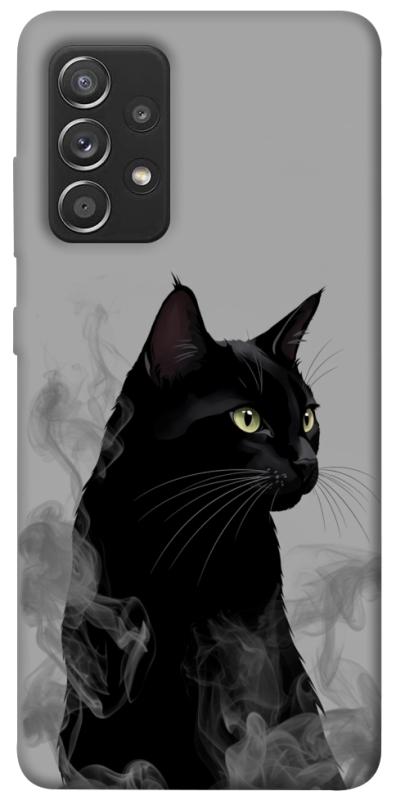 Чехол itsPrint Smoke cat для Samsung Galaxy A52 4G / A52 5G, животные, купить оптом с доставкой