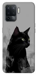 Чехол itsPrint Smoke cat для Oppo Reno 5 Lite
