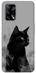Чехол itsPrint Smoke cat для Oppo A74 4G