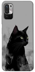 Чехол itsPrint Smoke cat для Xiaomi Redmi Note 10 5G