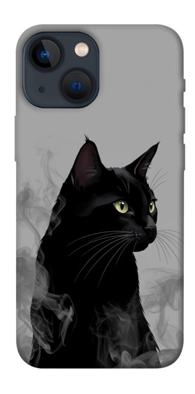Чохол itsPrint Smoke cat для Apple iPhone 13 mini (5.4"), тварини, купити оптом з доставкою