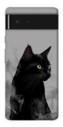 Чехол itsPrint Smoke cat для Google Pixel 6