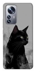 Чехол itsPrint Smoke cat для Xiaomi 12 / 12X