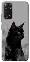 Чехол itsPrint Smoke cat для Xiaomi Redmi Note 11 (Global) / Note 11S