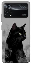 Чехол itsPrint Smoke cat для Xiaomi Poco X4 Pro 5G