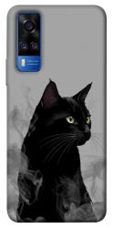 Чехол itsPrint Smoke cat для Vivo Y51a