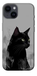 Чехол itsPrint Smoke cat для Apple iPhone 14 (6.1")